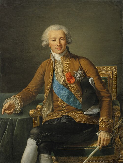 Portrait de Joseph Hyacinthe François-de-Paule de Rigaud, comte de Vaudreuil, 1784, Élisabeth Vigée Le Brun