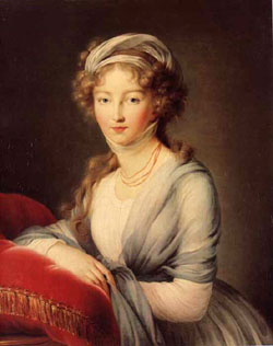 Grande-duchesse Élisabeth Alexeïevna, 1795, Élisabeth Vigée Le Brun