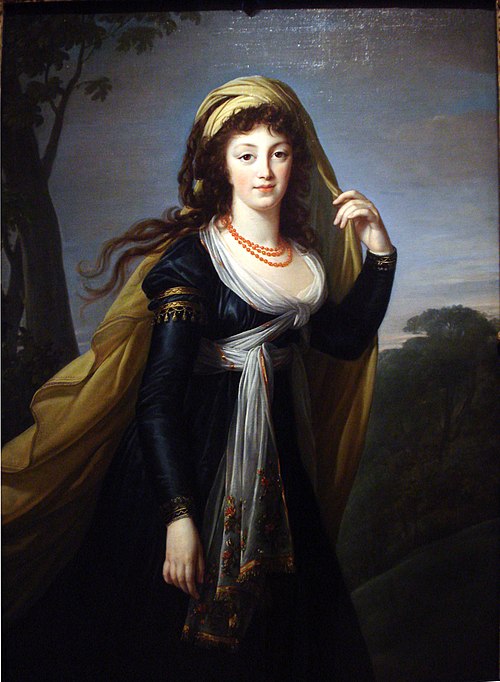 Portrait de Theresa, comtesse Kinsky, 1793, Élisabeth Vigée Le Brun