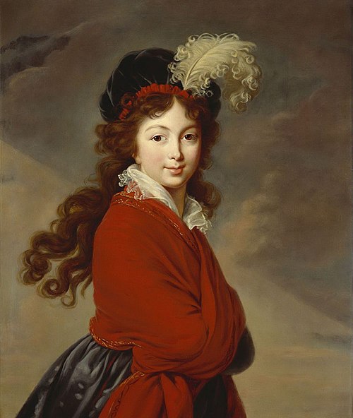 Portrait of Princess Juliane of Saxe-Coburg-Saalfeld (1795-1796), 1795, Élisabeth Vigée Le Brun
