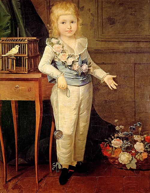 Portrait présumé de Louis XVII, 1789, Élisabeth Vigée Le Brun