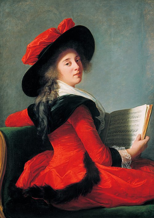 Portrait de la Baronne de Crussol, 1785, Élisabeth Vigée Le Brun