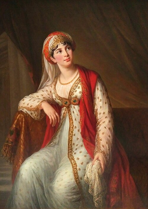 Giuseppina Grassini dans le rôle de Zaïre, 1805, Élisabeth Vigée Le Brun