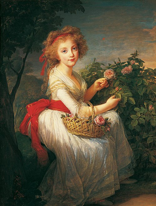 Portrait de la princesse Maria Cristina, 1790, Élisabeth Vigée Le Brun