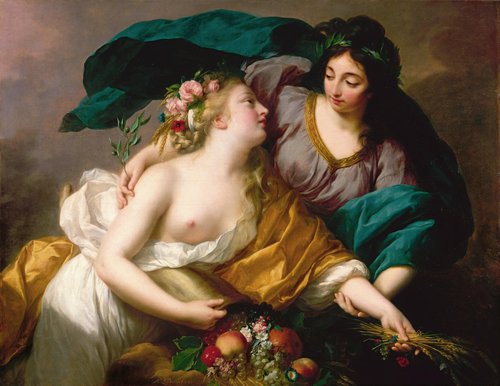 La Paix ramenant l'Abondance, 1780, Élisabeth Vigée Le Brun