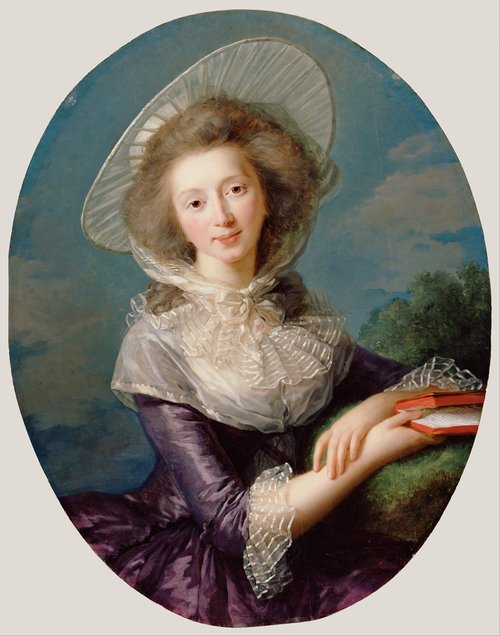 The Vicomtesse de Vaudreuil, 1785, Élisabeth Vigée Le Brun
