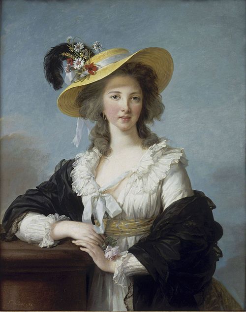 Yolande-Martine-Gabrielle de Polastron, duchesse de Polignac, 1782, Élisabeth Vigée Le Brun