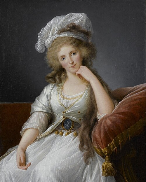 Portrait de la duchesse d'Orléans, 1789, Élisabeth Vigée Le Brun