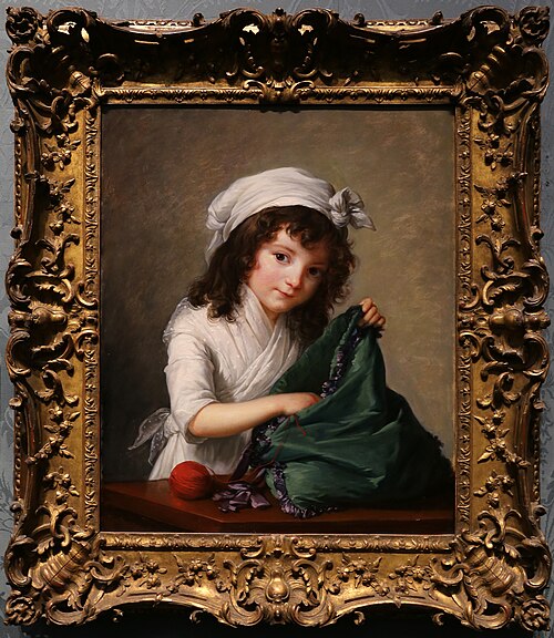 Mademoiselle Brongniart, 1788, Élisabeth Vigée Le Brun
