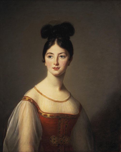 Portrait de Léontine de Rivière, 1831, Élisabeth Vigée Le Brun