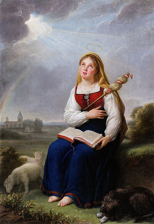 Sainte Geneviève, 1821, Élisabeth Vigée Le Brun