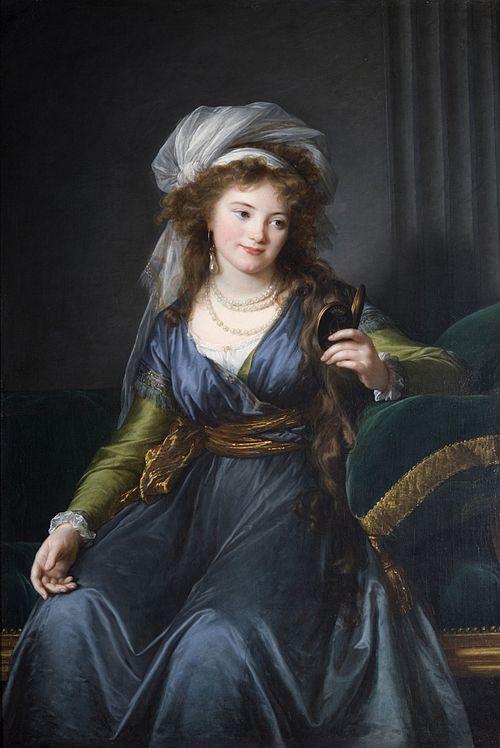 Portrait de la Comtesse Catherine Skavronskaïa, 1790, Élisabeth Vigée Le Brun
