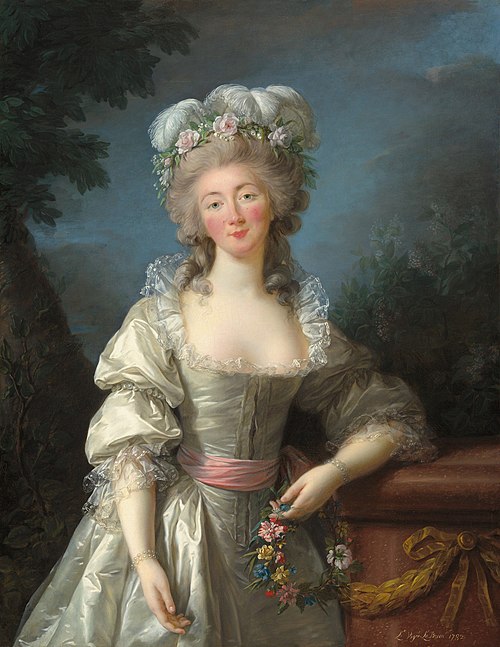Madame du Barry, 1782, Élisabeth Vigée Le Brun