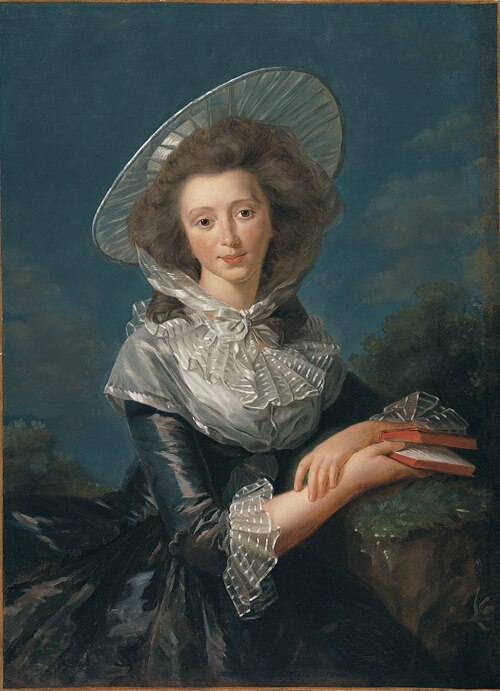 Portrait of the Vicomtesse de Vaudreuil, 1785, Élisabeth Vigée Le Brun