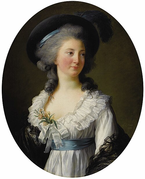 Portrait de Izabela Czartoryska, 1782, Élisabeth Vigée Le Brun