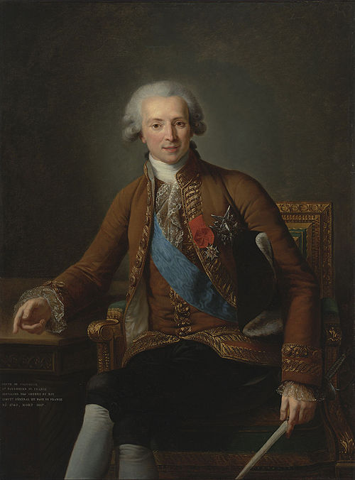 Portrait of Joseph Hyacinthe François de Paule de Rigaud, Comte de Vaudreuil, 1784, Élisabeth Louise Vigée Le Brun