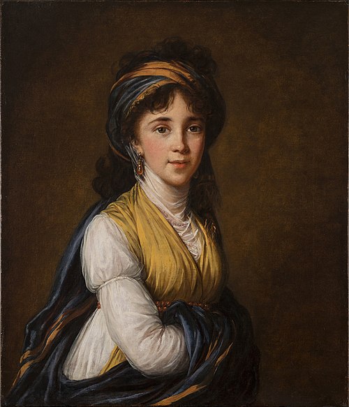 Portrait de la princesse Belozersky, 1798, Élisabeth Vigée Le Brun