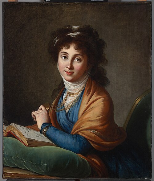 Portrait of Natalia Zakharovna Kolycheva, née Hitrovo, 1799, Élisabeth Vigée Le Brun