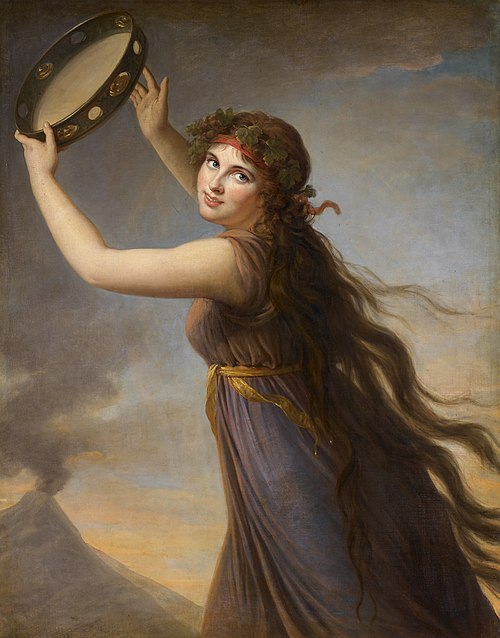 Portrait de Lady Hamilton (1761–1815), 1790, Élisabeth Vigée Le Brun