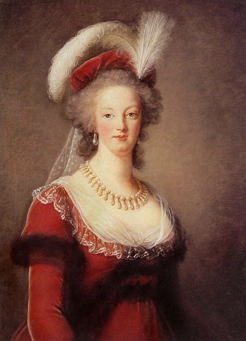 Ritratto di Maria Antonietta a mezzo busto, 1786, Élisabeth Vigée Le Brun