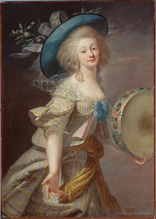 Portrait d'une danseuse, 1780, Élisabeth Vigée Le Brun