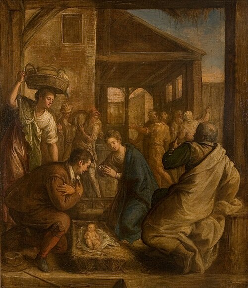Nativity, 1579, Paolo Fiammingo