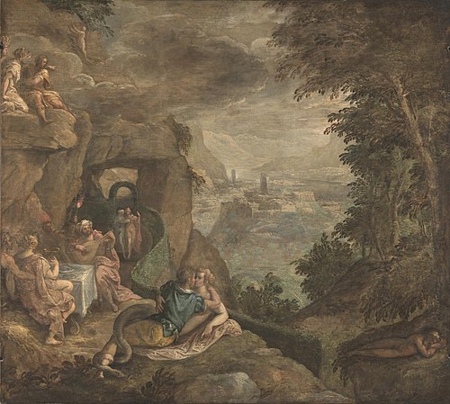 Landscape with a Scene of Enchantment, 1590, Paolo Fiammingo