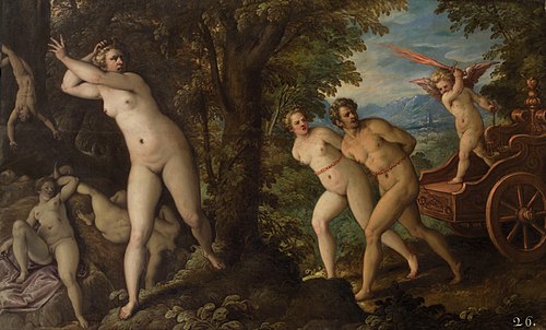 Punishment of Love, 1585, Paolo Fiammingo