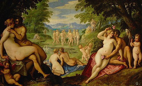 Mutual love (Golden Age), 1585, Paolo Fiammingo