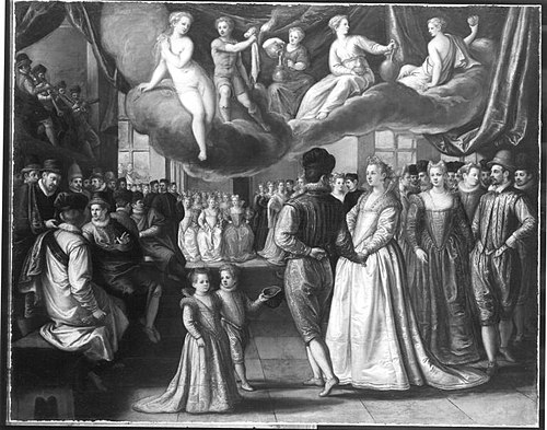 Der Lebens - und Liebesgenuss (zugeschrieben), 1595, Paolo Fiammingo