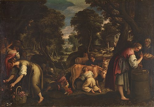 Rural labours or Spring, 1551, Paolo Fiammingo