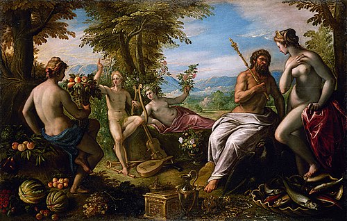 Antike Götter in einer Landschaft, , Paolo Fiammingo