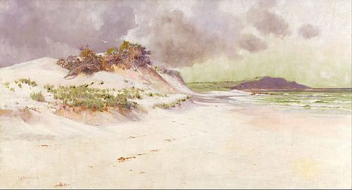 The lonely margin of the sea, 1894, Jessie Emily Scarvell