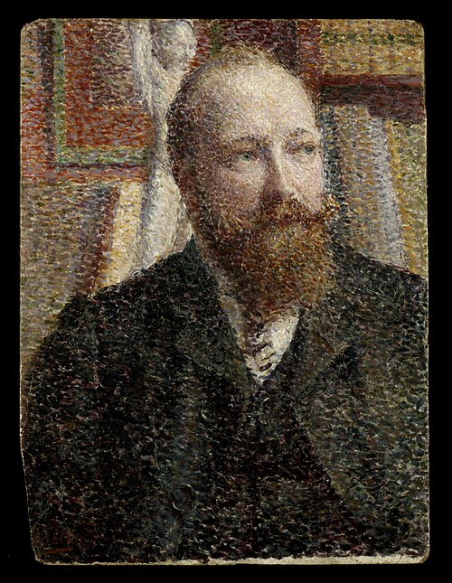 Portrait of Alfred Verhaeren, 1890, William Jelley