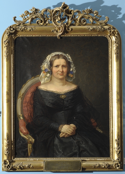 Portrait of Juliane Benzon, 1840, Charles Billoin