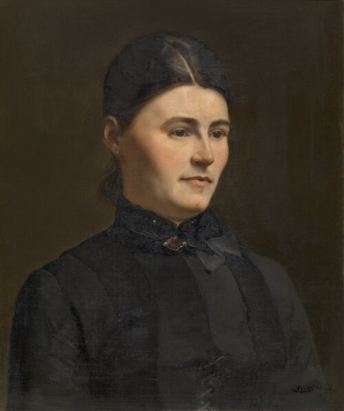 Portrait of a Woman, 1887, Charles Boom