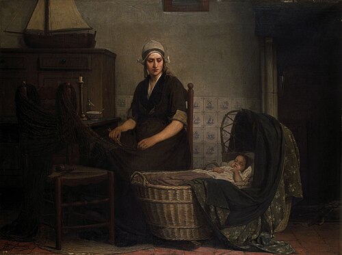Jours de tristesse, 1865, Henri Bource