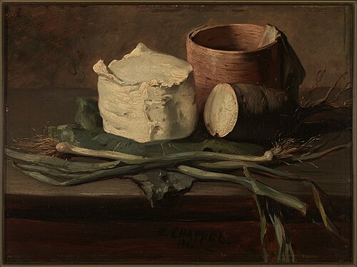 Stilleven., 1886, Edouard Chappel