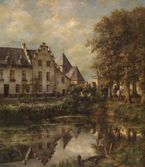 Hofstede in Brabant, 1890, Marie Collart-Henrotin