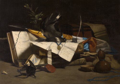 In Memory of Philips of Marnix, Lord of Sint-Aldegonde, 1885, Hippolyte Pierre Delanoy