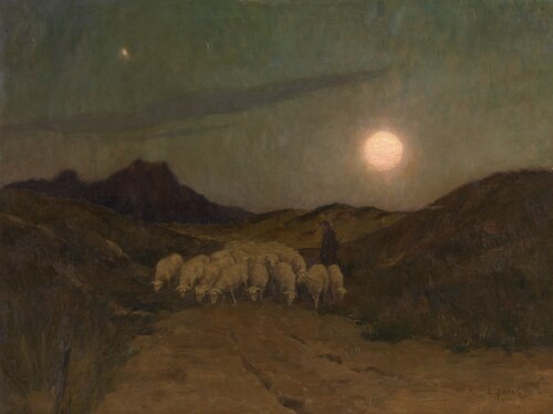 Avond in de Kempen, 1922, Léopold Haeck