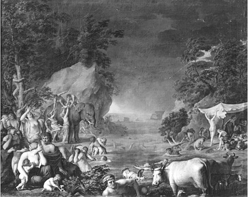The Great Flood, 1650, Peter van Halen