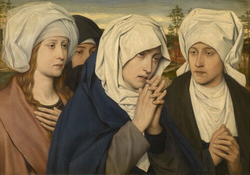 The Holy Women on their Way to Golgotha, 1869, Louis Hendrix