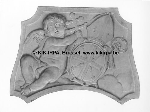 Coat of Arms of St. Michael's Abbey, 1750, Cornelis Joseph d'Heur