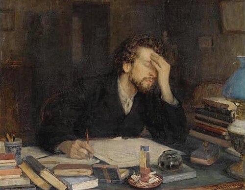 The Passion of Creation, 1892, Leonid Pasternak