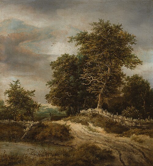 Path between Trees, , Jacob van Ruisdael