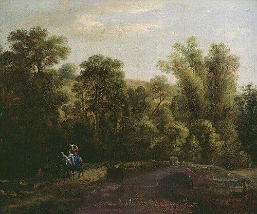 Flight into Egypt, , Jacob van Ruisdael