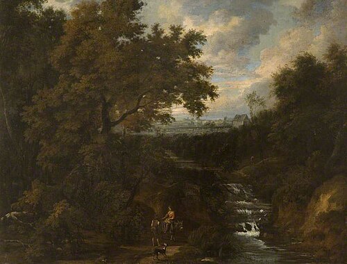 The Flight into Egypt, 1725, Jacob van Ruisdael