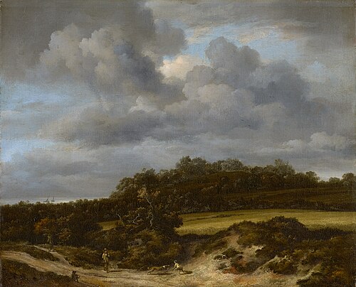Champ de blé, 1660, Jacob van Ruisdael