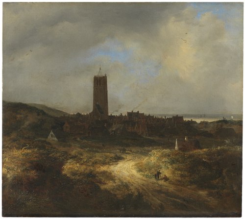 View of Egmond aan Zee, 1650, Jacob van Ruisdael